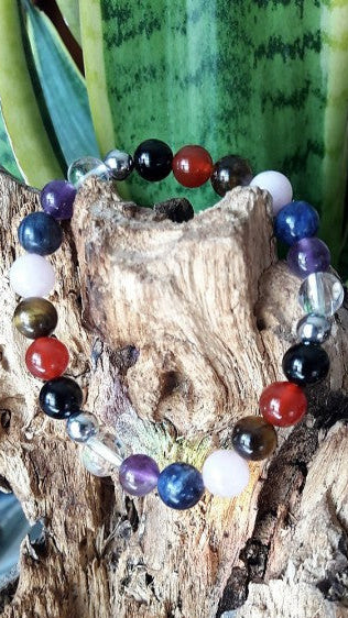 Bracciale 7 Chakra in Pietre Naturali