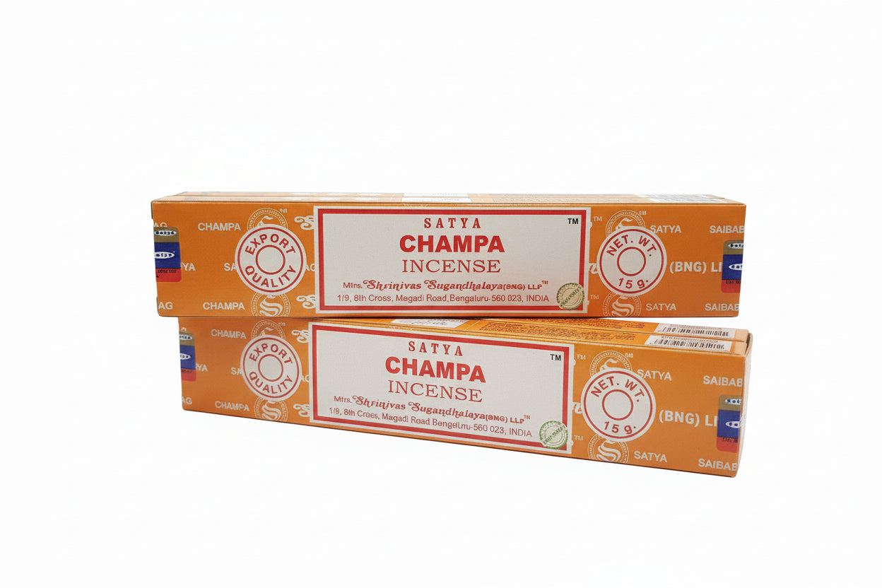 Bastoncini di incenso Satya Champa 15 g fragranza dolce e floreale