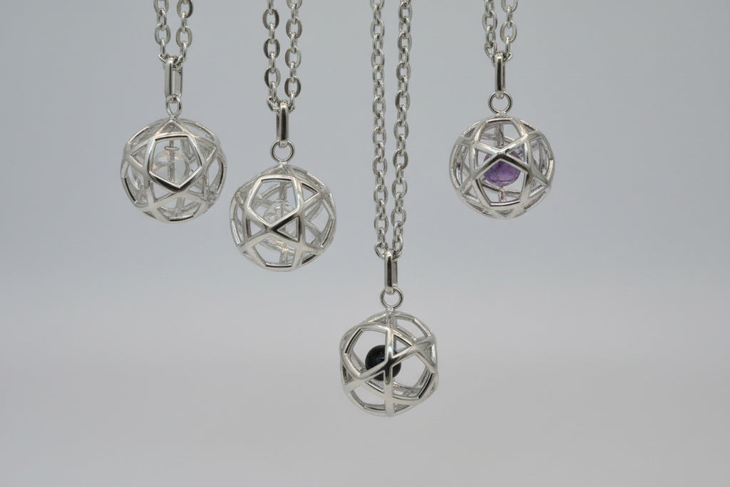 Genesa Crystal pendente con cristalli