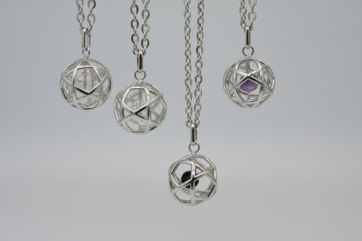 Genesa Crystal pendente con cristalli