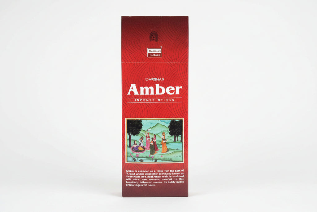 Incenso Darshan fragranza ambra atmosfera spirituale e rilassante