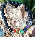 Bracciale 7 Chakra in Pietre Naturali 8mm