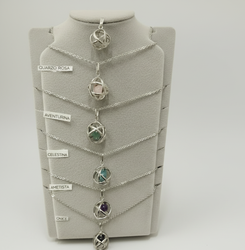 ✨ Ciondolo Genesa Crystal – Simbolo di Armonia ed Energia