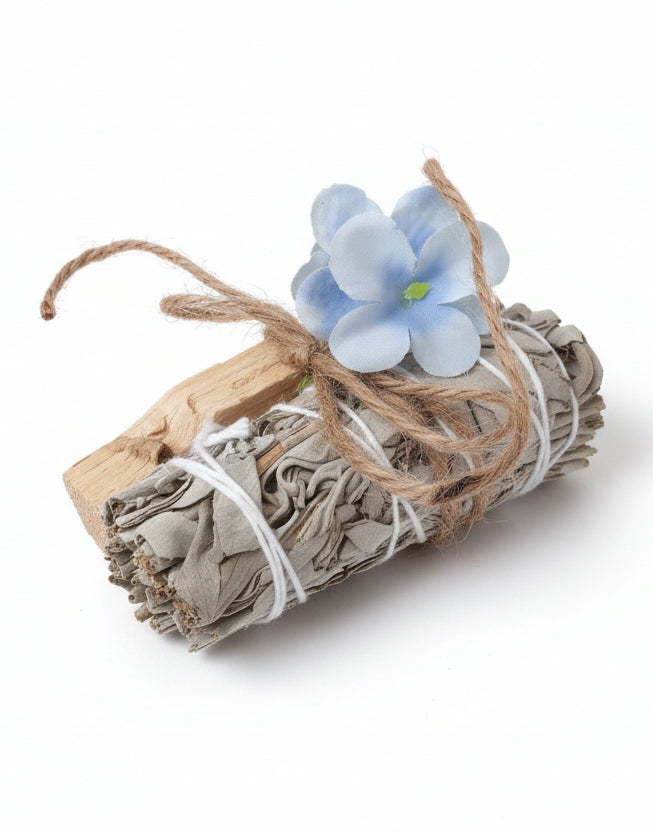 🌿 Set Purificazione – Palo Santo & Salvia Bianca