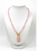 Girocollo Quarzo Rosa